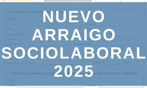 arraigo sociolaboral 2025