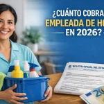 ¿Cuánto cobra una empleada de hogar en 2026?